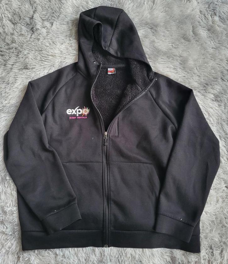 Veste à capuche zippée 32 Degrees Heat – Doublure Sherpa, Vêtements | Hommes, Pulls & Vestes, Porté, Autres tailles, Noir, Enlèvement ou Envoi