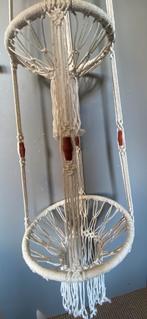 Très joli grand macramé blanc, Ophalen of Verzenden, Zo goed als nieuw
