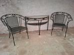 Muurconsole tafel, Tuin en Terras, Ophalen, Zo goed als nieuw, Tuinset