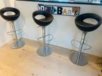 Lot de 3 tabourets de bar, Maison & Meubles, Réglable en hauteur, 3 tabourets, Comme neuf, Enlèvement