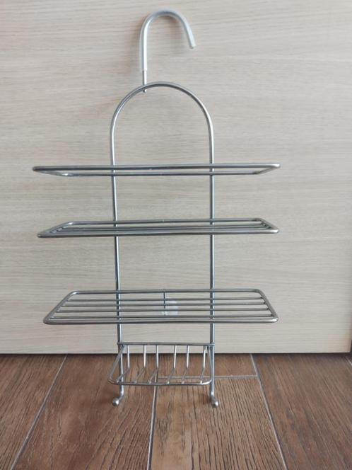 Badkamerrekje / doucherekje, Huis en Inrichting, Badkamer | Badtextiel en Accessoires, Gebruikt, Overige typen, Grijs, Ophalen of Verzenden