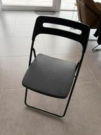 Klapstoel- Nisse - zwart, Ophalen of Verzenden, Zo goed als nieuw, Zwart