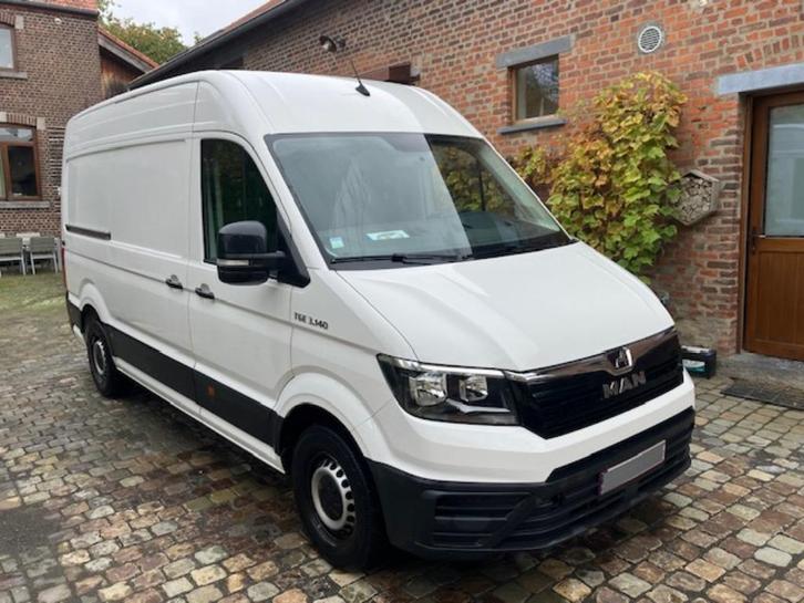MAN TGE, Auto's, Bestelwagens en Lichte vracht, Particulier, MAN, Euro 6, Wit, Ophalen