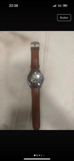 Fossil horloge, Handtassen en Accessoires, Horloges | Heren, Overige merken, Overige materialen, Leer, Verzenden