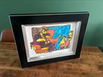 Herman Brood zeefdruk handgesigneerd, Ophalen of Verzenden