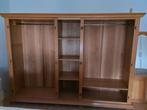 Armoire/garde-robe en bois + commode + 2 tables de chevet, Utilisé