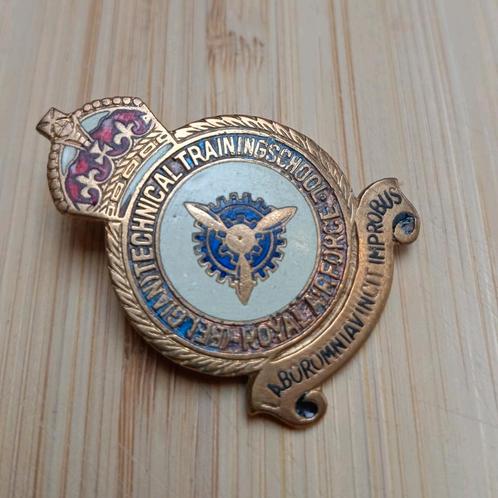 wo2 Belgische RAF technical training school badge, Verzamelen, Militaria | Tweede Wereldoorlog, Luchtmacht, Embleem of Badge, Ophalen of Verzenden