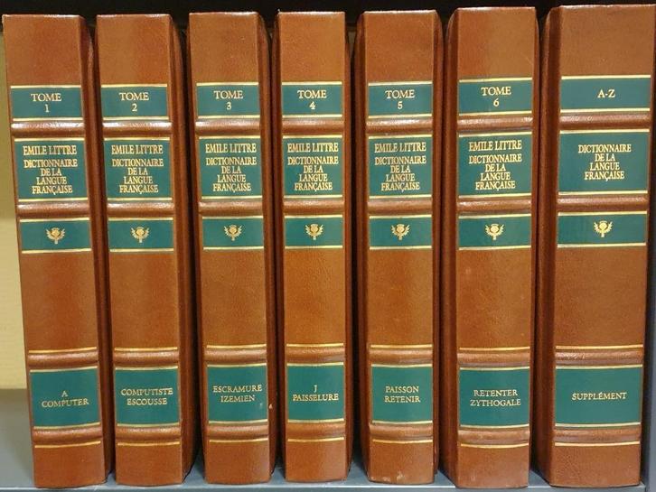 Dictionnaire de la langue française. Tome 1 - 6 (met) Supple, Boeken, Woordenboeken, Zo goed als nieuw, Frans, Overige uitgevers