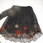 bloeze desigual xl, Kleding | Dames, Blouses en Tunieken, Zwart, Maat 46/48 (XL) of groter, Ophalen of Verzenden, Zo goed als nieuw