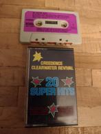 MUZIEK CASSETTE: CREEDENCE CLEARWATER REVIVAL: 20 superhits, Cd's en Dvd's, Cassettebandjes, Gebruikt, 1 bandje, Ophalen of Verzenden