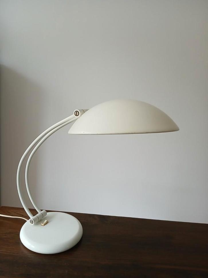 Vintage design tafellamp bureaulamp Pieter-Jozef De Jaeck, Huis en Inrichting, Lampen | Tafellampen, Gebruikt, Metaal, Ophalen of Verzenden