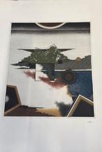 Tuvia Beeri - originele litho, Antiek en Kunst, Ophalen of Verzenden