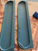 vintage schabben badkamer, blauw afgerond, Ophalen, Gebruikt, Overige typen, 50 tot 100 cm