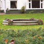 Engelse fonteinrand met bloembakken vijverrand, Bord de l'étang, Enlèvement ou Envoi, Neuf