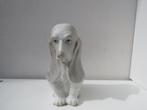 Vintage porseleinen hond Basset Lladro stijl, Antiek en Kunst, Ophalen of Verzenden