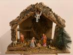 Kerststal met beeldjes, Diversen, Kerst, Ophalen, Zo goed als nieuw