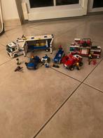 Legolot: brandweerlieden, politie en voertuigen vlekkeloos, Kinderen en Baby's, Speelgoed | Playmobil, Zo goed als nieuw