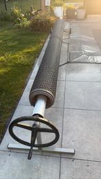 Winter en zomer zeil voor zwembad 3 X 6 meter met oproller, Ophalen, Gebruikt