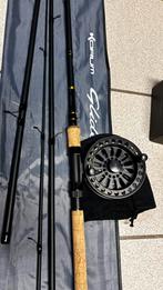 Korum glide 12ft-14ft met centerpin, Ophalen, Zo goed als nieuw, Molen