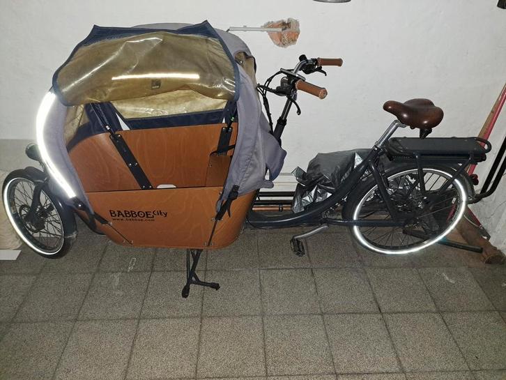 Babboe E city bakfiets, Fietsen en Brommers, Fietsen | Bakfietsen, Ophalen