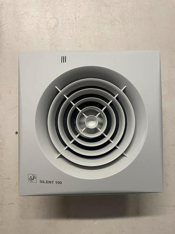 Extracteur d’air S&P Silent 100 CHZ – Neuf jamais utilisé, Bricolage & Construction, Ventilation & Extraction, Comme neuf, Extracteur