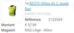 ReviT Athos Air2 jaune fluo ..gilet visible neuf, Motos, Accessoires | Autre, Neuf