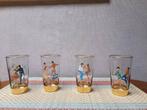 Verres vintage avec personnages, Ophalen