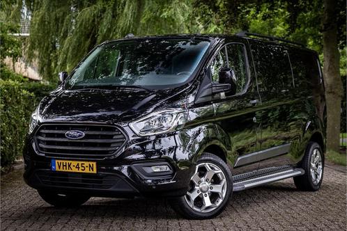 Ford Transit Custom 320 2.0 TDCI L2H1 Trend DC Dubbele Cabin, Auto's, Bestelwagens en Lichte vracht, Bedrijf, ABS, Airconditioning