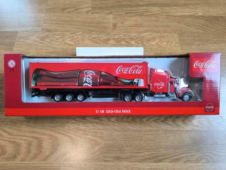 Coca Cola truck - 31 CM - bouwjaar 2004 - coca cola truck., Hobby en Vrije tijd, Modelauto's | 1:87, Nieuw, Ophalen of Verzenden