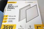 LED plafondtegels varnalux NIEUW prijs per lamp, Nieuw, Plafondspot of Wandspot, Kunststof, Led