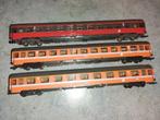 3 Roco H0 303 mm 1/87 OBB Oebb EC/IC-auto's, Overige merken, Gebruikt, Gelijkstroom of Wisselstroom, Wagon