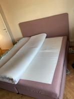 Roze Boxspring heel goede staat, Verzenden, Zo goed als nieuw