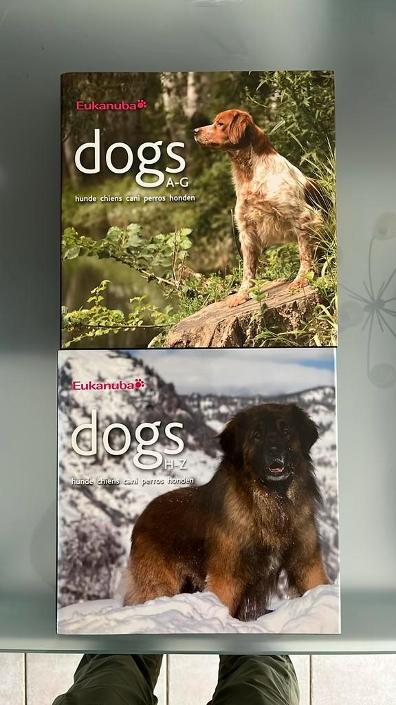 Dogs A-G en Dogs H-Z, Livres, Animaux & Animaux domestiques, Comme neuf, Enlèvement
