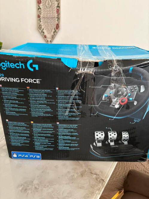 Logitech. G29 Driving Force, Audio, Tv en Foto, Cd-spelers, Zo goed als nieuw, Sony, Wisselaar, Ophalen