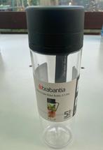 Gourde Brabantia noire avec filtres. 50 cl. Neuve !, Nieuw