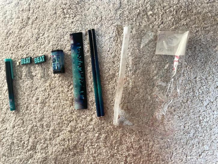 Zakje met schrijfgerief, Kinderen en Baby's, Overige Kinderen en Baby's, Ophalen of Verzenden