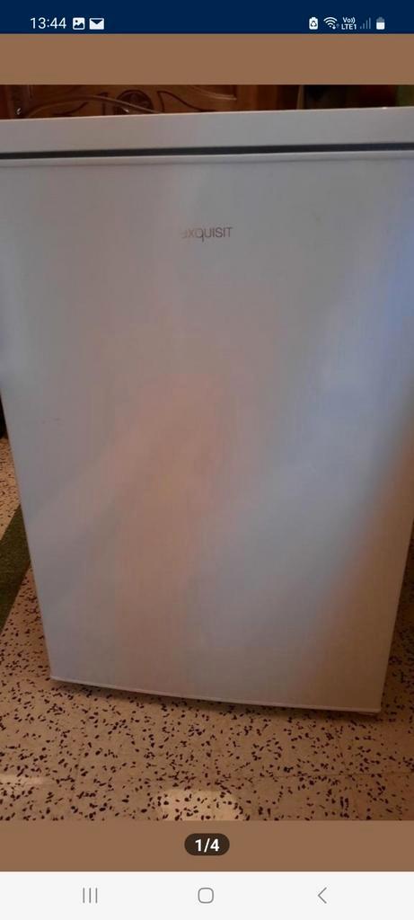 Exquisit tafel koelvriescombi, frigo, koelkast+vriesvak wit, Elektronische apparatuur, Koelkasten en IJskasten, Zo goed als nieuw