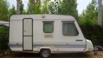 URGENT!! CARAVANE ADRIA 1991 et tout son matériel de camping, Caravans en Kamperen, Caravans, Gascomfoor, Adria, Dwars-stapelbed