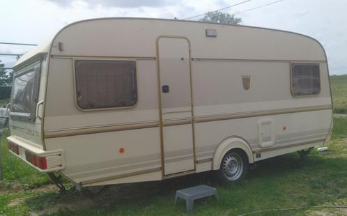 Tabbert Comtesse, Caravans en Kamperen, Caravans, Bedrijf, tot en met 5, 750 - 1000 kg, Standaardzit, Tabbert, Dwarsbed, 2 aparte bedden