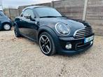 Mini Cooper Coupe benzine klaar voor inschrijving, Auto's, Euro 5, Zwart, Zwart, Leder