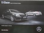 Mercedes E Klasse Coupe & Cabrio V8 Edition Brochure, Boeken, Ophalen of Verzenden, Mercedes