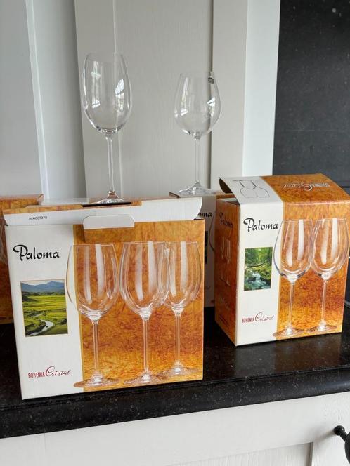 kristallen wijnglazen champagneglazen en waterglazen, Verzamelen, Glas en Drinkglazen, Nieuw, Overige typen, Ophalen