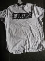 t-shirt XXL nieuw influencer wit, Wit, Maat 46/48 (XL) of groter, Nieuw, Ophalen of Verzenden