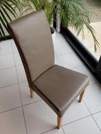 6 lederen stoelen, Ophalen