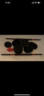 Viper Sports Adjustable Weight Set- Dumbbell/barbell- 30.5kg, Ophalen, Zo goed als nieuw