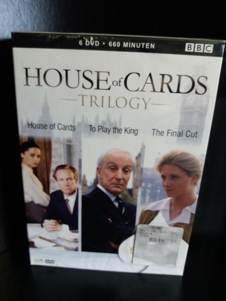 HOUSE OF CARDS (Britse serie) NIEUW IN VERPAKKING, Cd's en Dvd's, Dvd's | Drama, Nieuw in verpakking, Drama, Vanaf 12 jaar, Ophalen