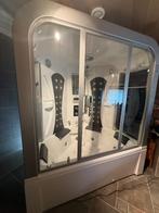 Stoomcabine met whirlpool massagebad, Doe-het-zelf en Bouw, Sanitair, Ophalen, Gebruikt, Glas, Overige typen