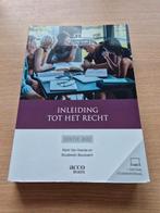 Mark Van Hoecke - Inleiding tot het recht, Ophalen of Verzenden, Zo goed als nieuw, Mark Van Hoecke; Boudewijn Bouckaert