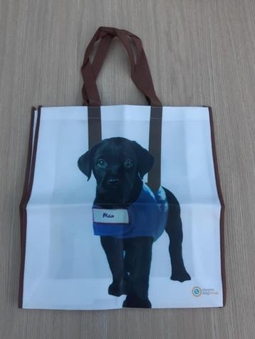 Nieuw: 2 shoppers met afbeelding labrador beschikbaar voor biedingen