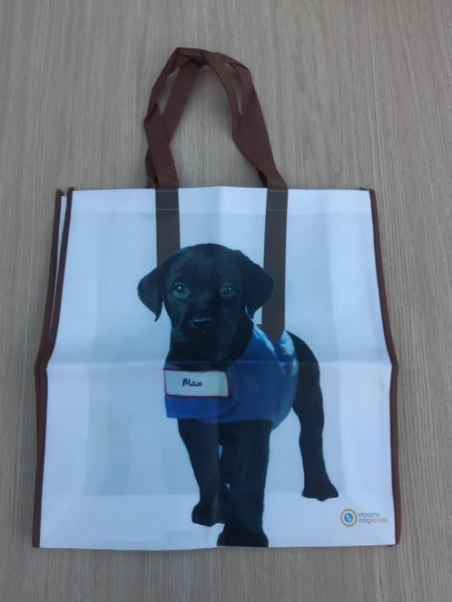 Nieuw: 2 shoppers met afbeelding labrador, Handtassen en Accessoires, Tassen | Schoudertassen, Nieuw, Ophalen of Verzenden